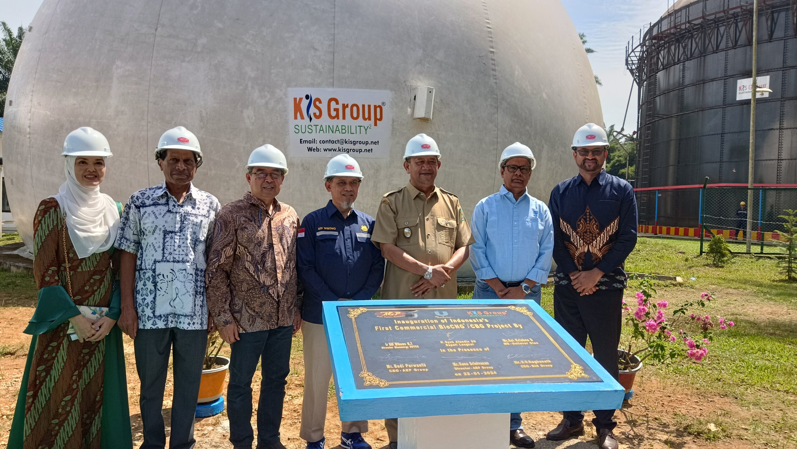 Pabrik BioCNG Komersial Pertama Di Indonesia Diresmikan