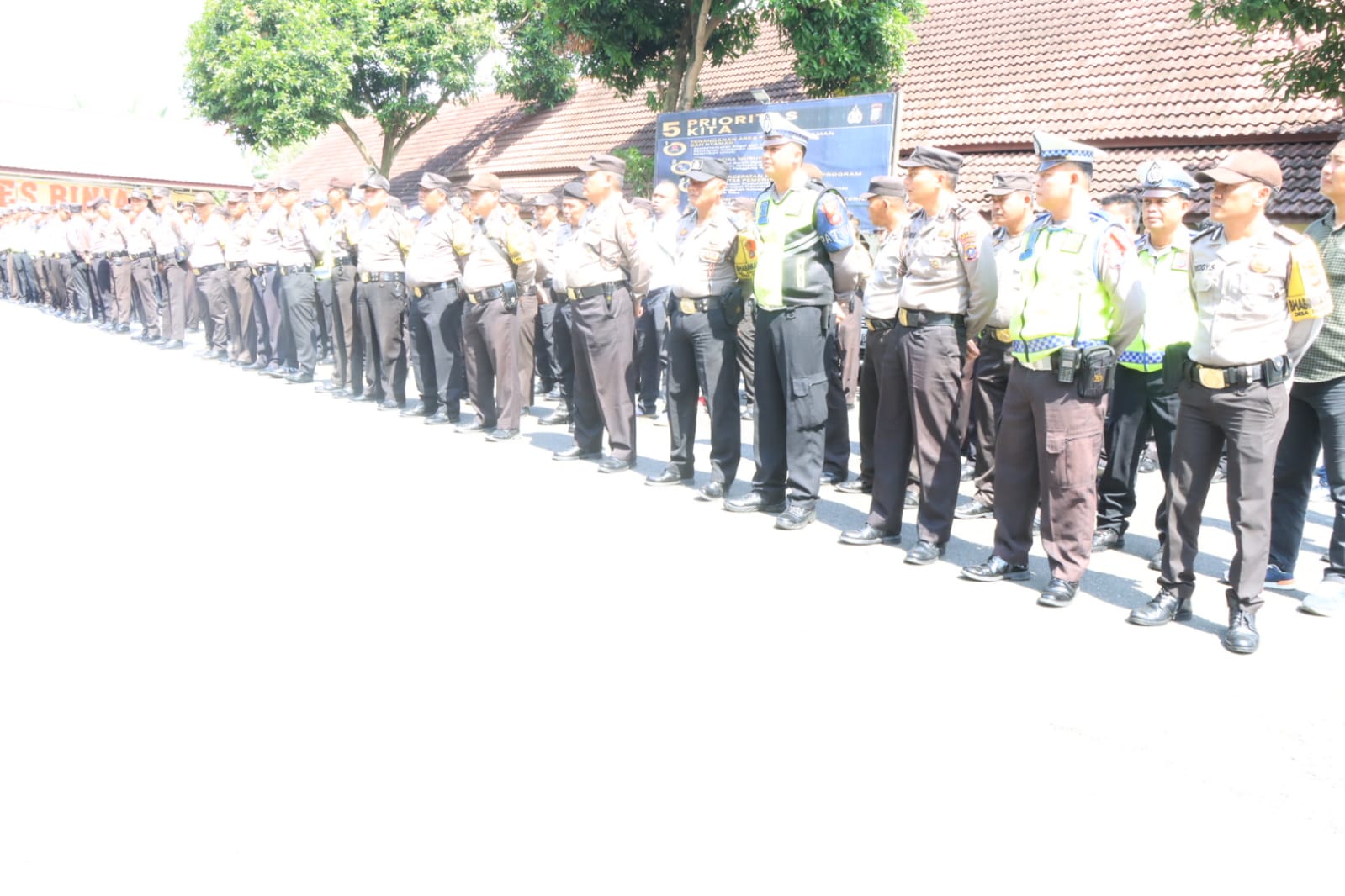 Kapolres Binjai Beri Arahan Pengamanan Di TPSP