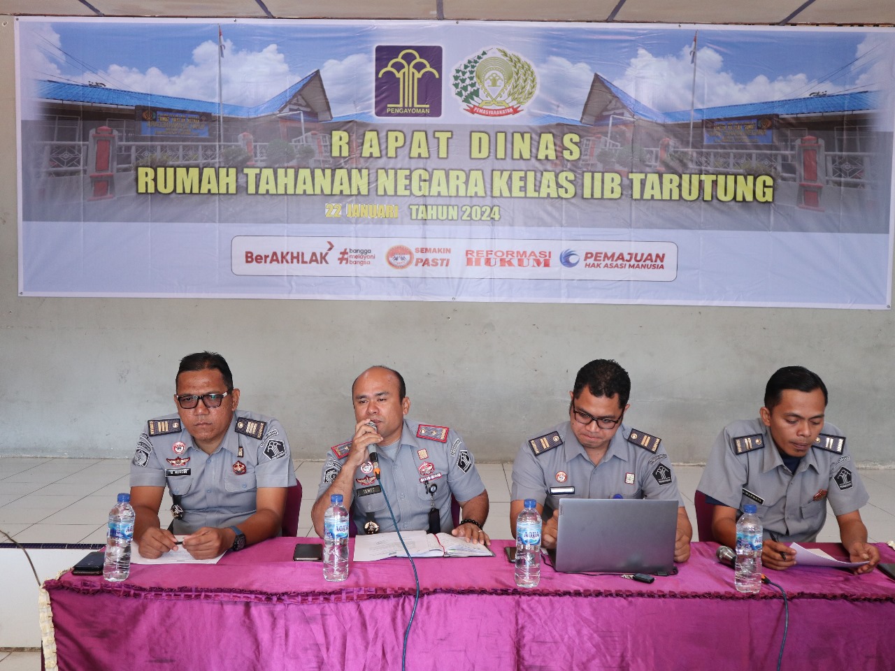 Rutan Tarutung Rapat Perdana Bahas Rencana Kerja 2024
