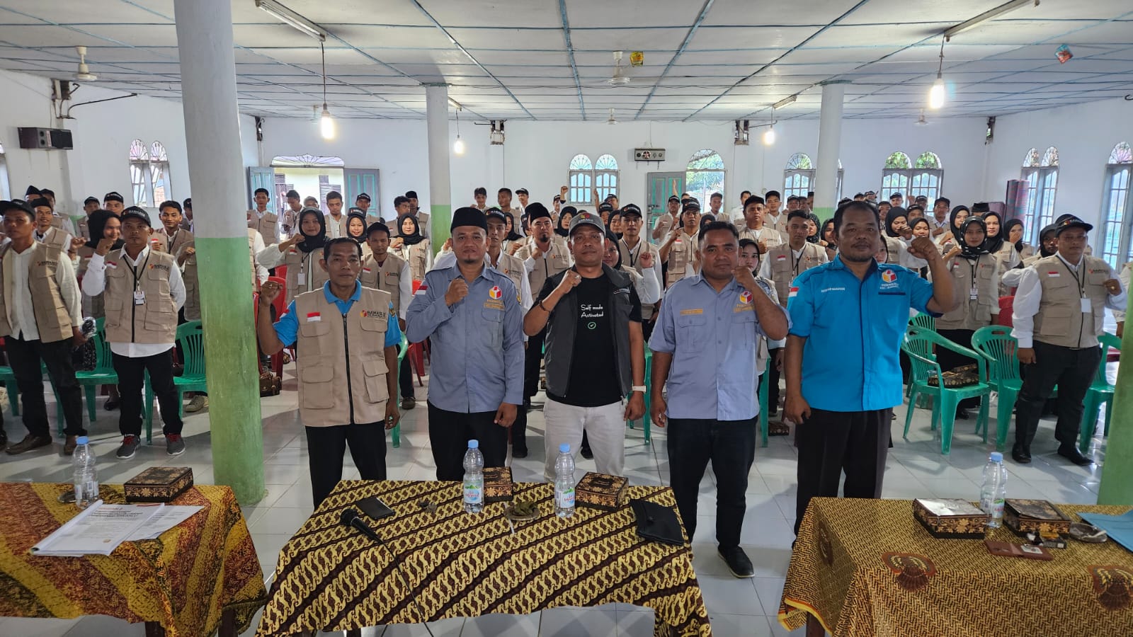 Bawaslu Palas Kukuhkan 791 Pengawas TPS Pemilu