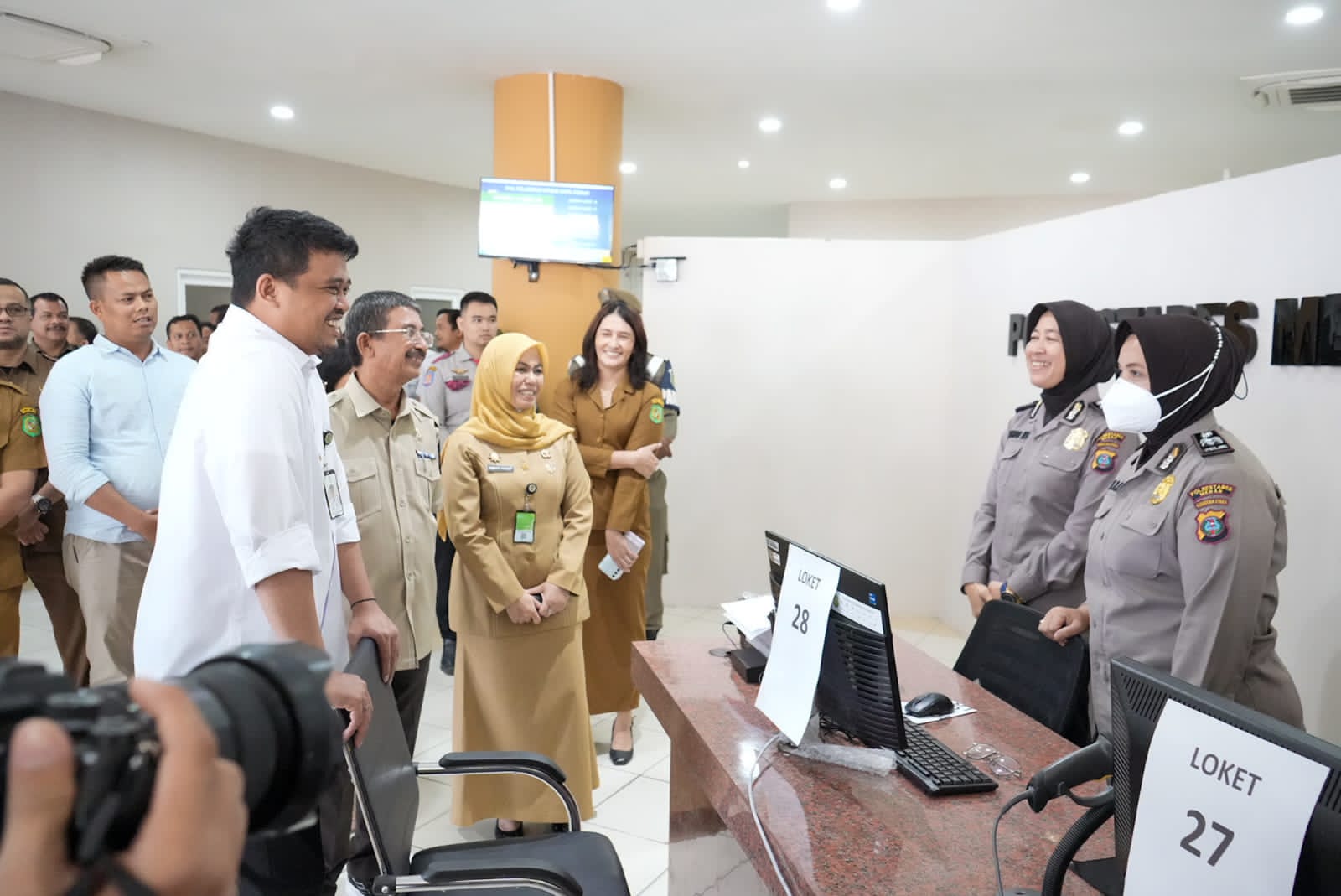 Bobby Nasution Pastikan Kesiapan Setiap Stand Pelayanan