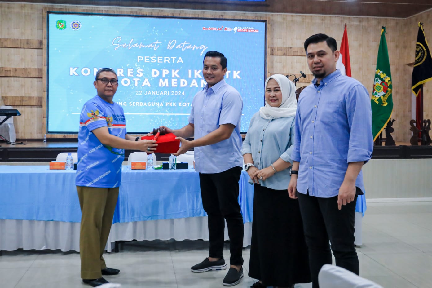 Kongres DPK, Rakhmat Harahap Terpilih Sebagai Ketua IKAPTK Kota Medan
