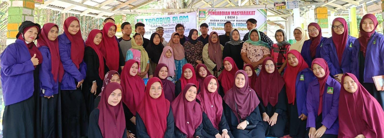 Bem STAI Hikmatul Fadhillah Tadabur Alam Dan Pengabdian Masyarakat