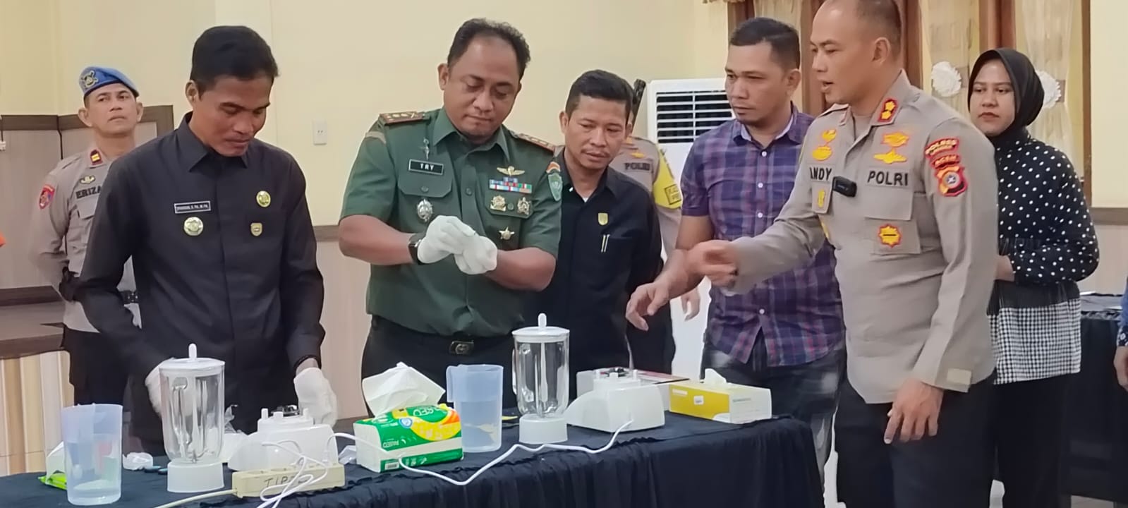 Polres Langsa Musnahkan 3.308,75 Gram Sabu