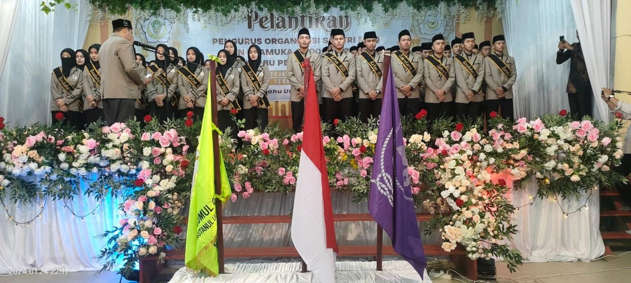 Pengurus OSMUQ Dan Pramuka Dilantik