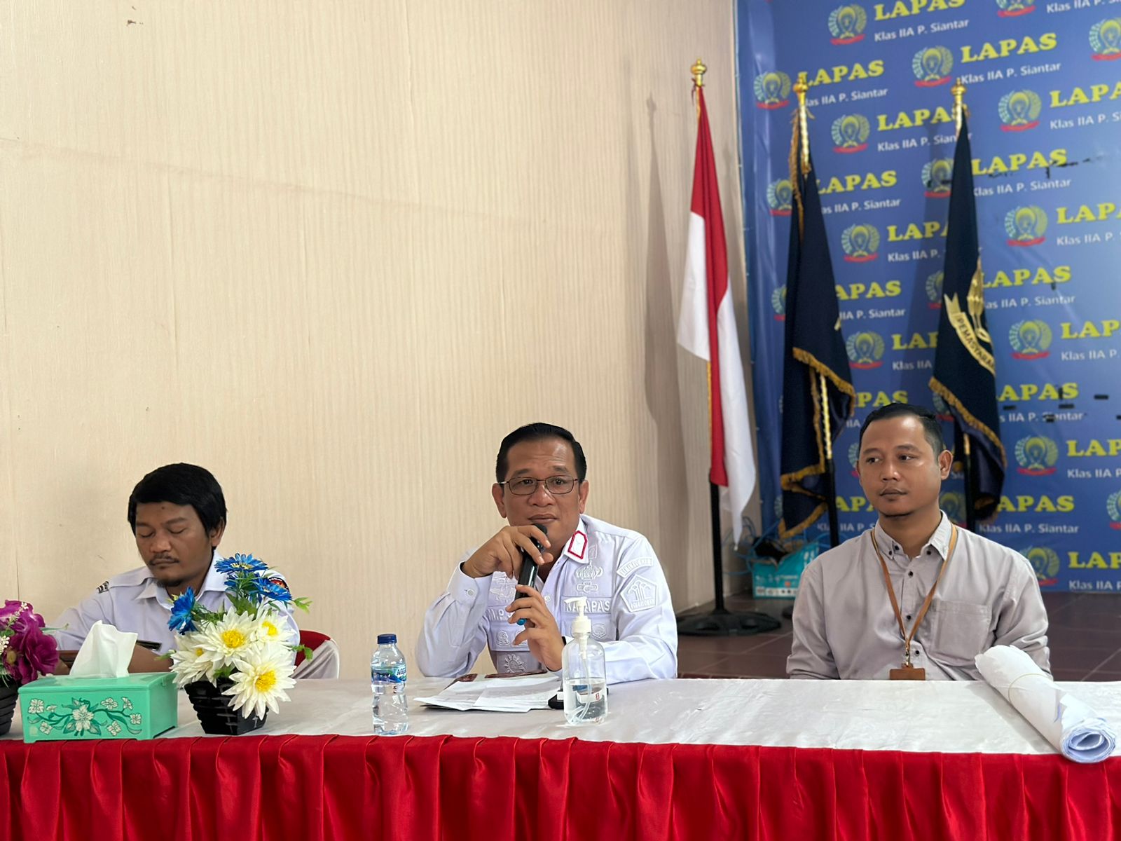KPU Sosialisasi Tata Cara Pemilu Kepada KPPS Lapas Kelas IIA Pematangsiantar