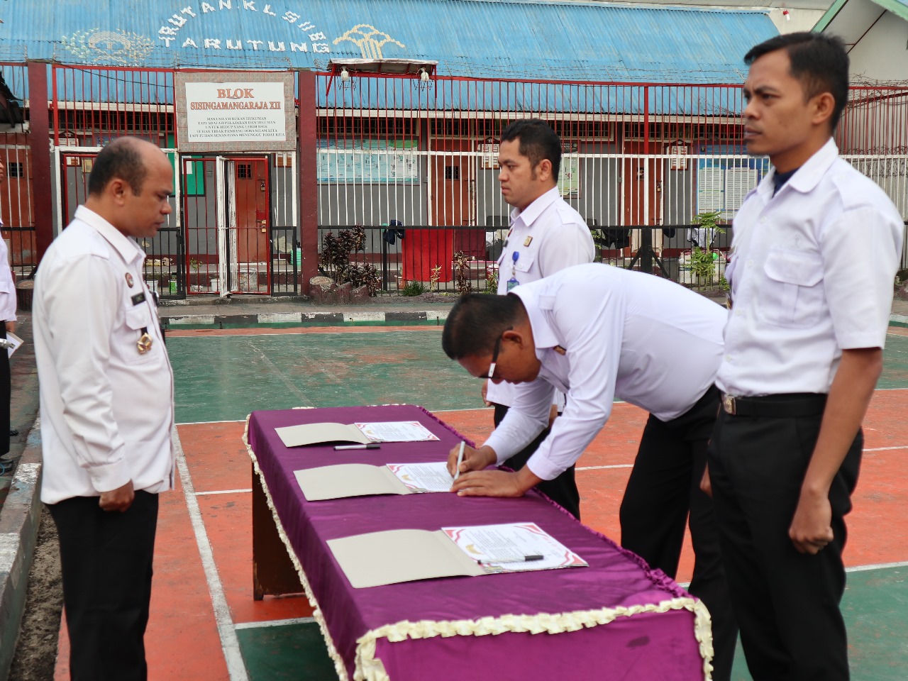 Rutan Tarutung Gelar Deklarasi Janji Kinerja