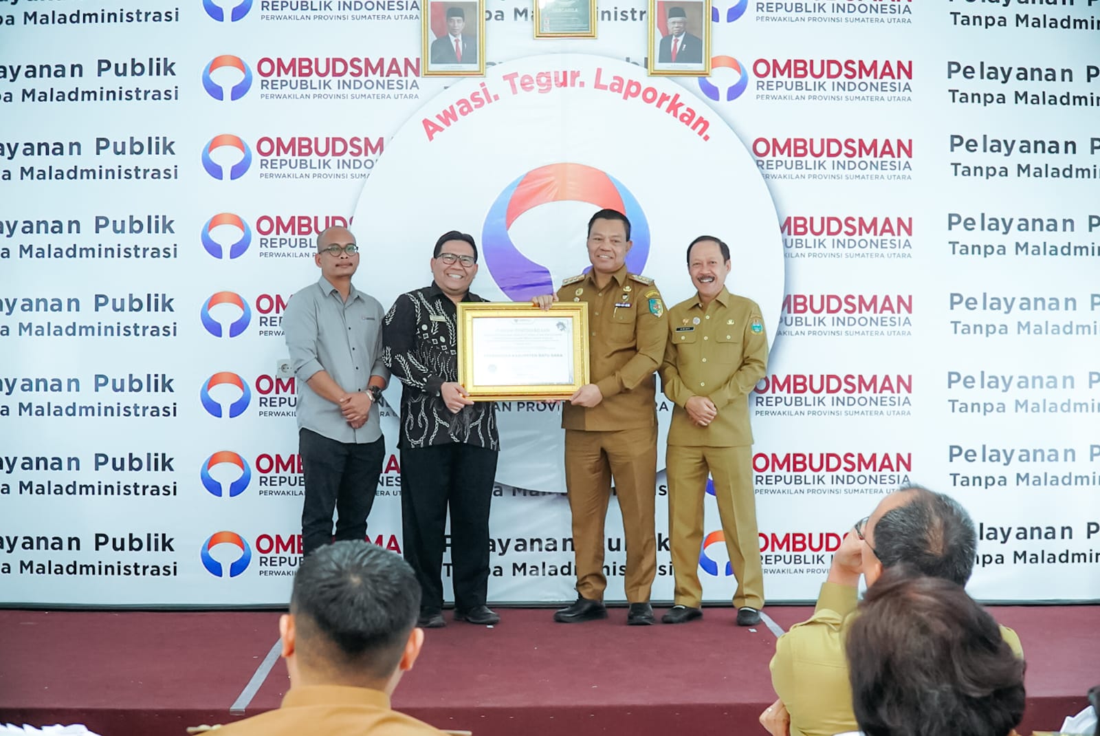Batubara Peringkat 3 Penilaian Kepatuhan Penyelenggaraan Pelayanan Publik Se-Sumut