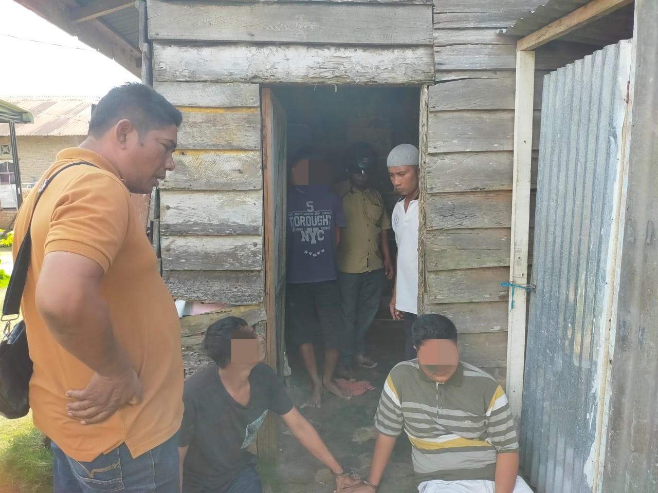 3 Warga Dolokmasihul Ditangkap Edarkan Sabu