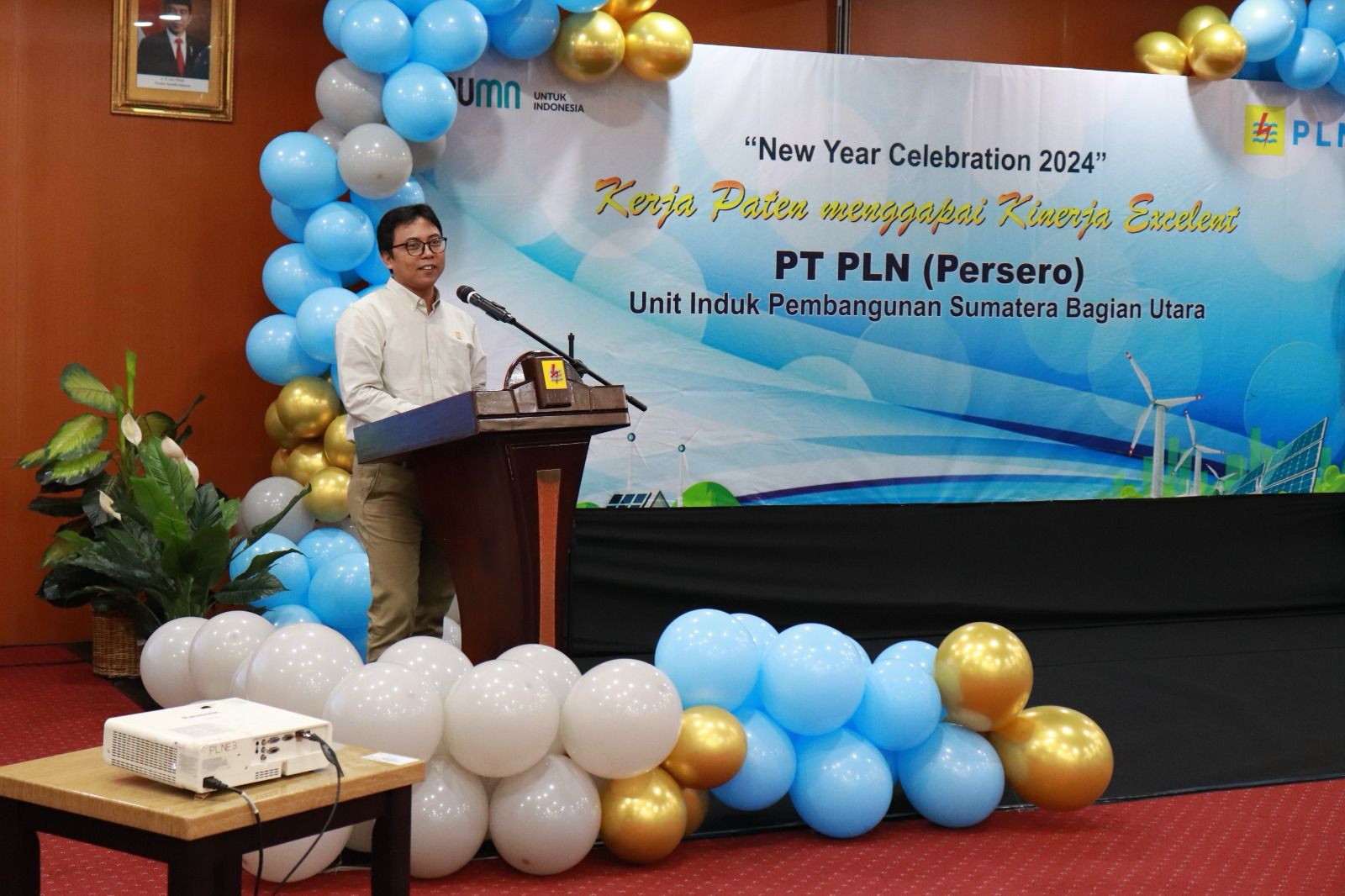 PLN UIP SBU Gelar New Year Celebration: Kerja PATEN Menggapai Kinerja Excellent