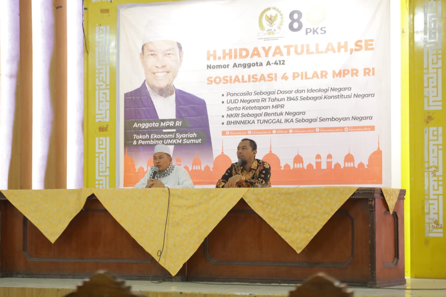 H Hidayatullah, Ajak Masyarakat Jaga Kebhinekaan.