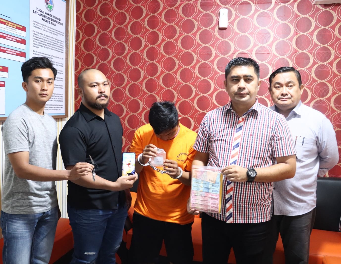 Polisi Nias Kembali Amankan Pengedar Sabu