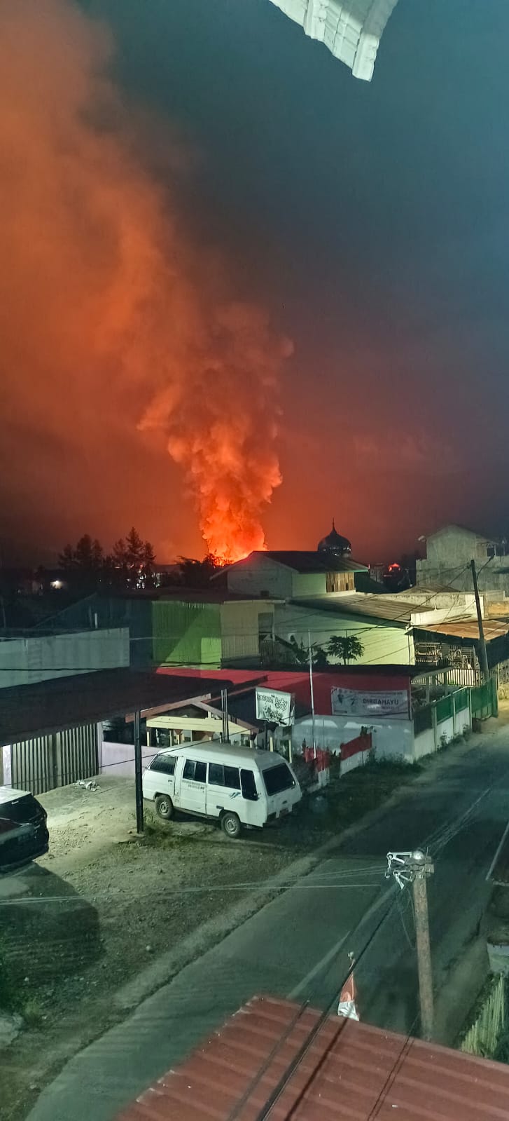 Kebakaran Di Blangkejeren 22 Rumah Terbakar, Korban Mengungsi