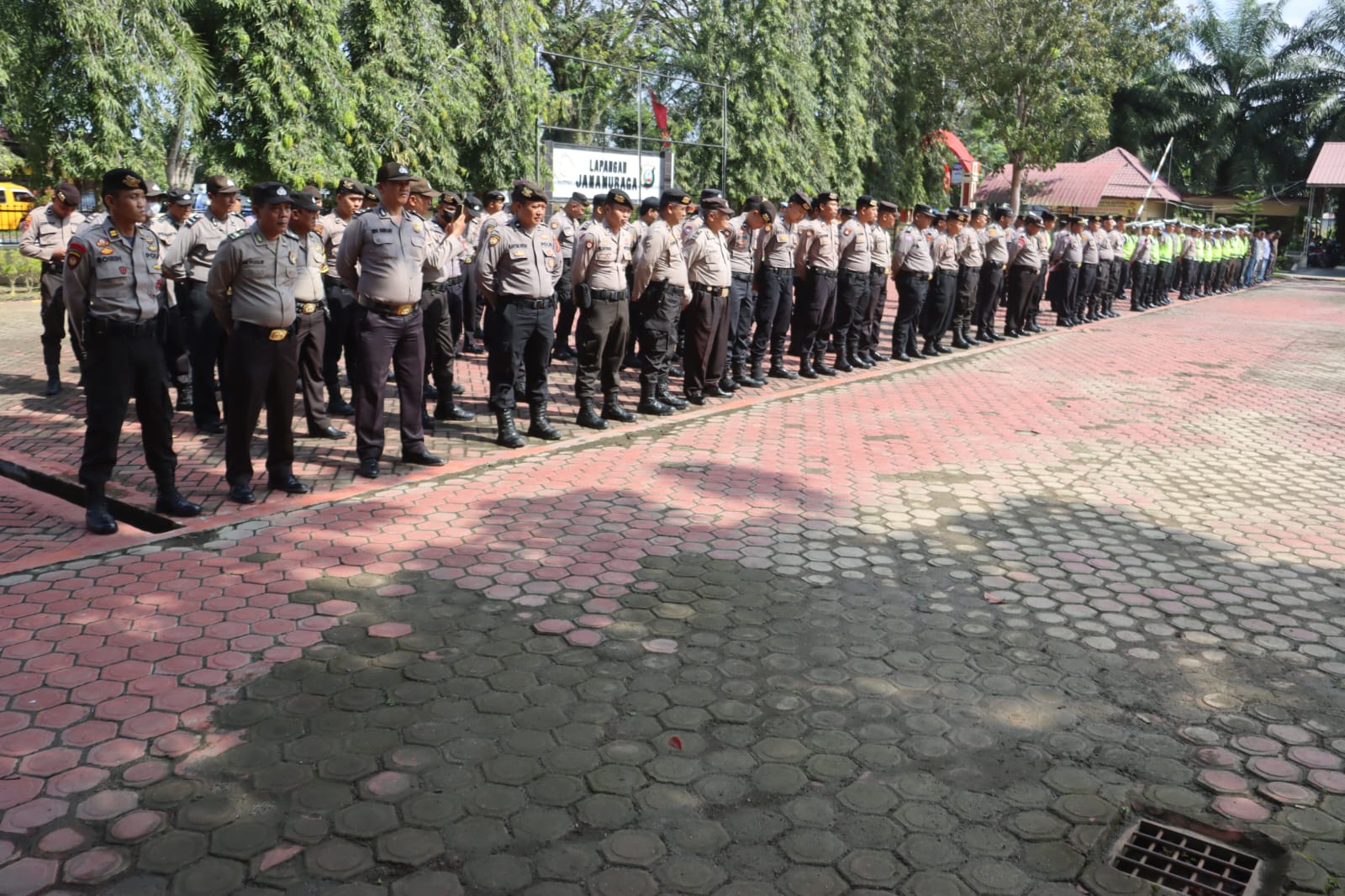 220 Personel Polres Langkat Apel Ops Mantap Brata