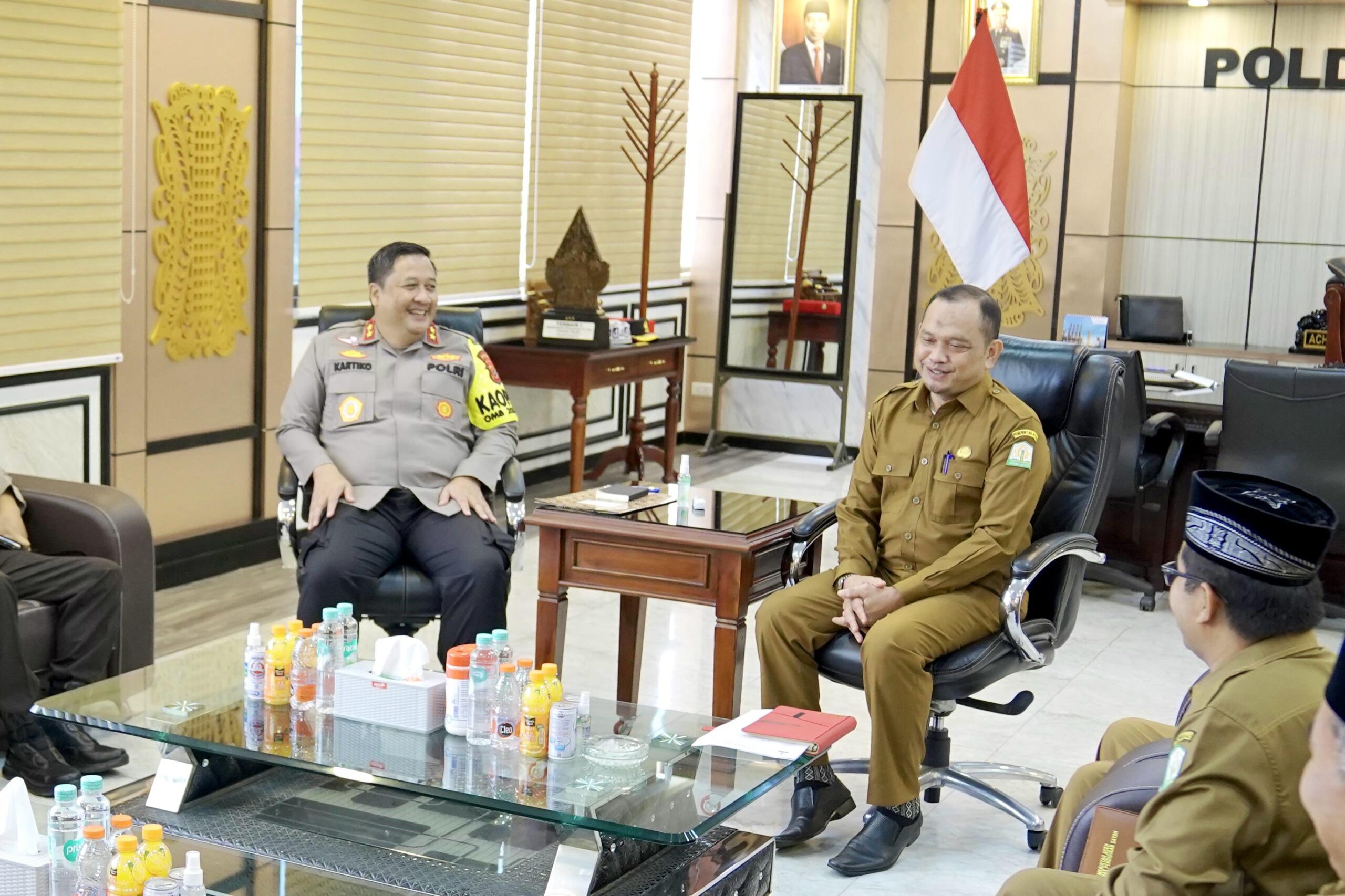 Kadisdik Dayah Aceh Audiensi Dengan Kapolda Aceh