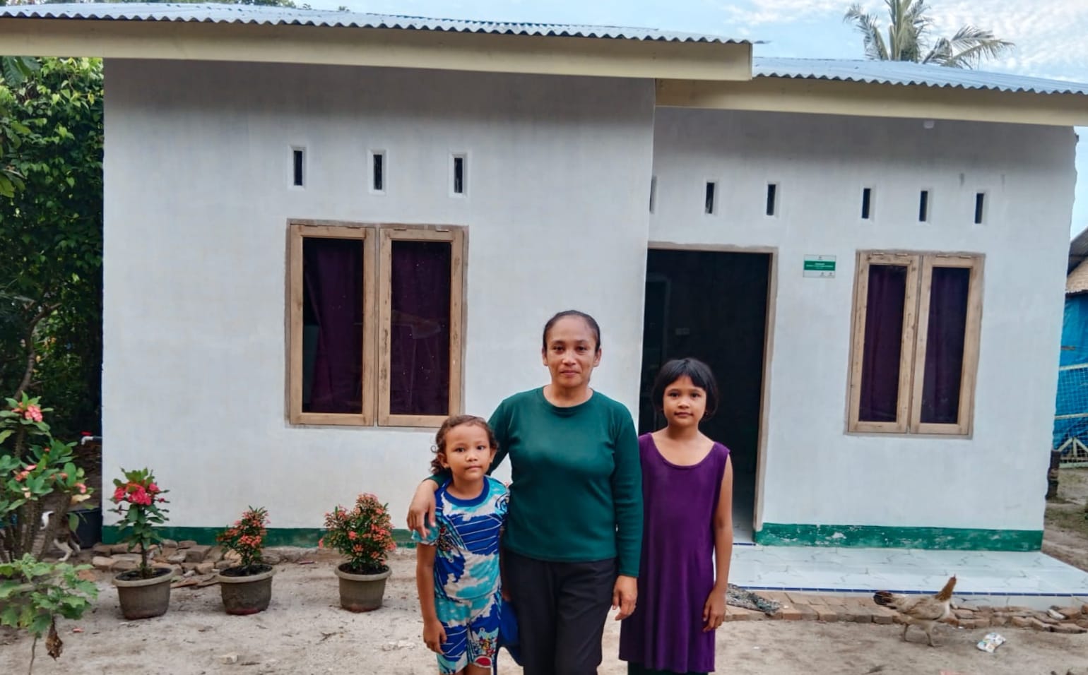 Rumah Hasanah, Dari Reyot Jadi Permanen