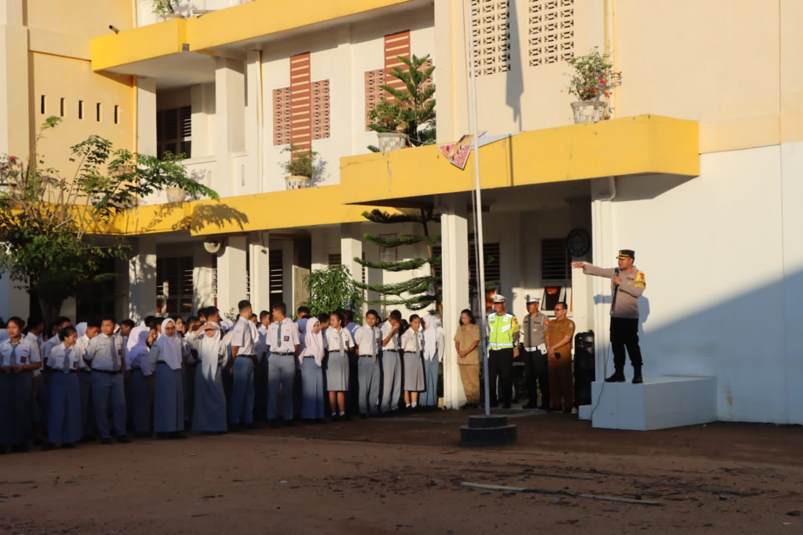 Polres Sibolga Sosialisasi Bahaya Narkoba Dan Kenakalan Remaja