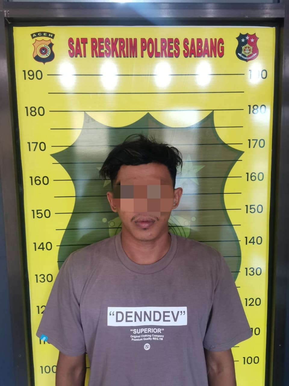 Polres Sabang Sergap Pembakar Sepmor Karena Cemburu