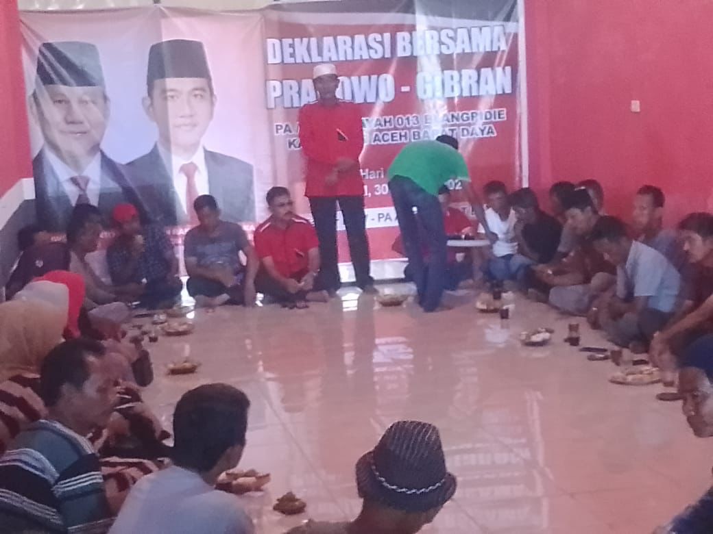 KPA/PA Komit Menangkan Pasangan Prabowo Gibran