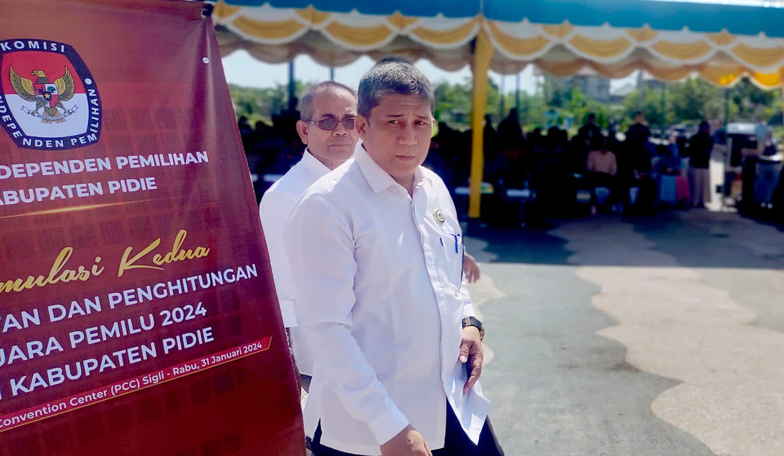 Kapolres Pidie Ingatkan KPPS Larang Bawa HP Atau Kamera Ke Bilik Suara