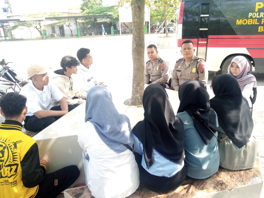 Ciptakan Pemilu Damai, Polres Langkat Cooling System