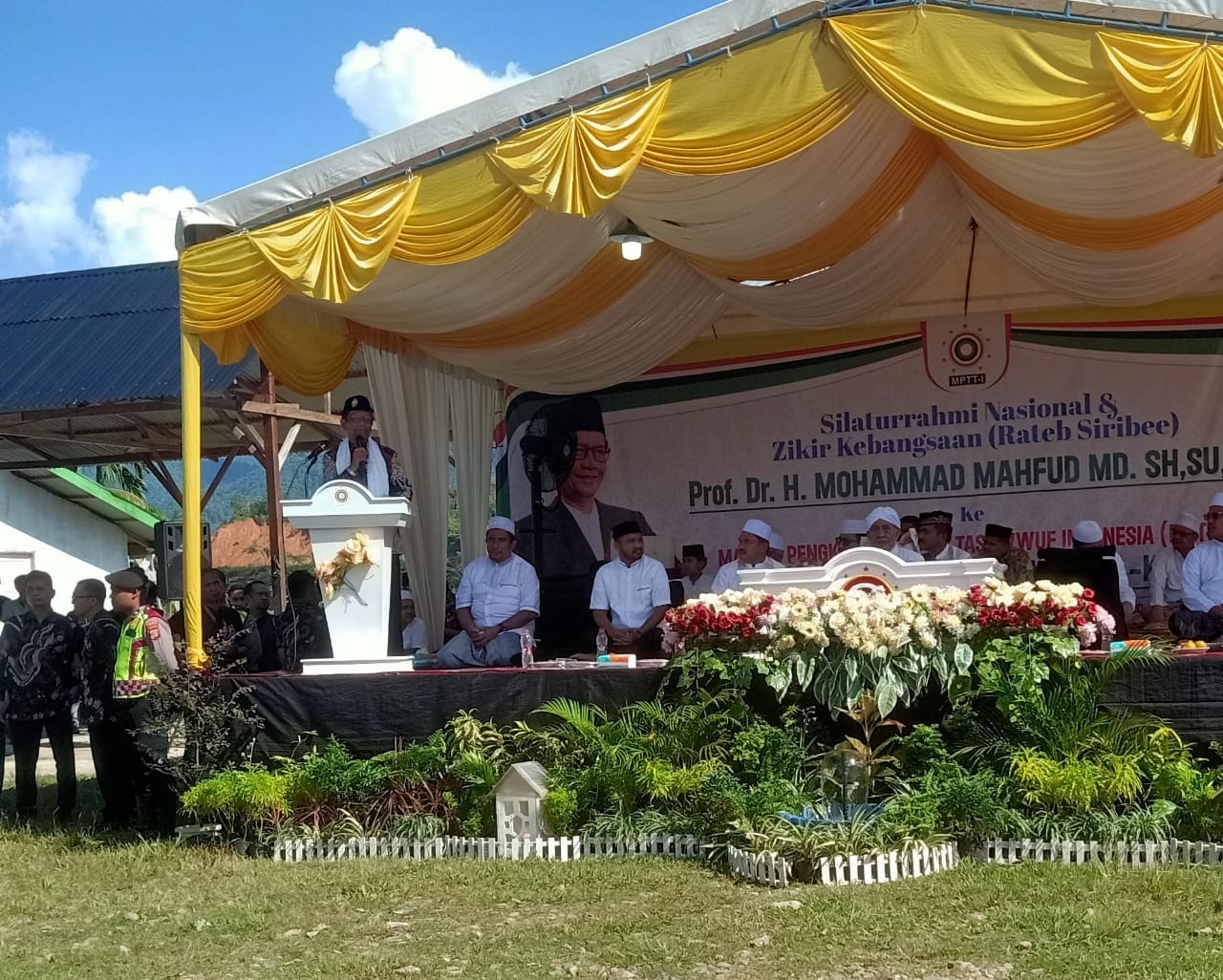 Cawapres Mahfud MD Ajak Warga Abdya Pilih Sesuai Hati Nurani