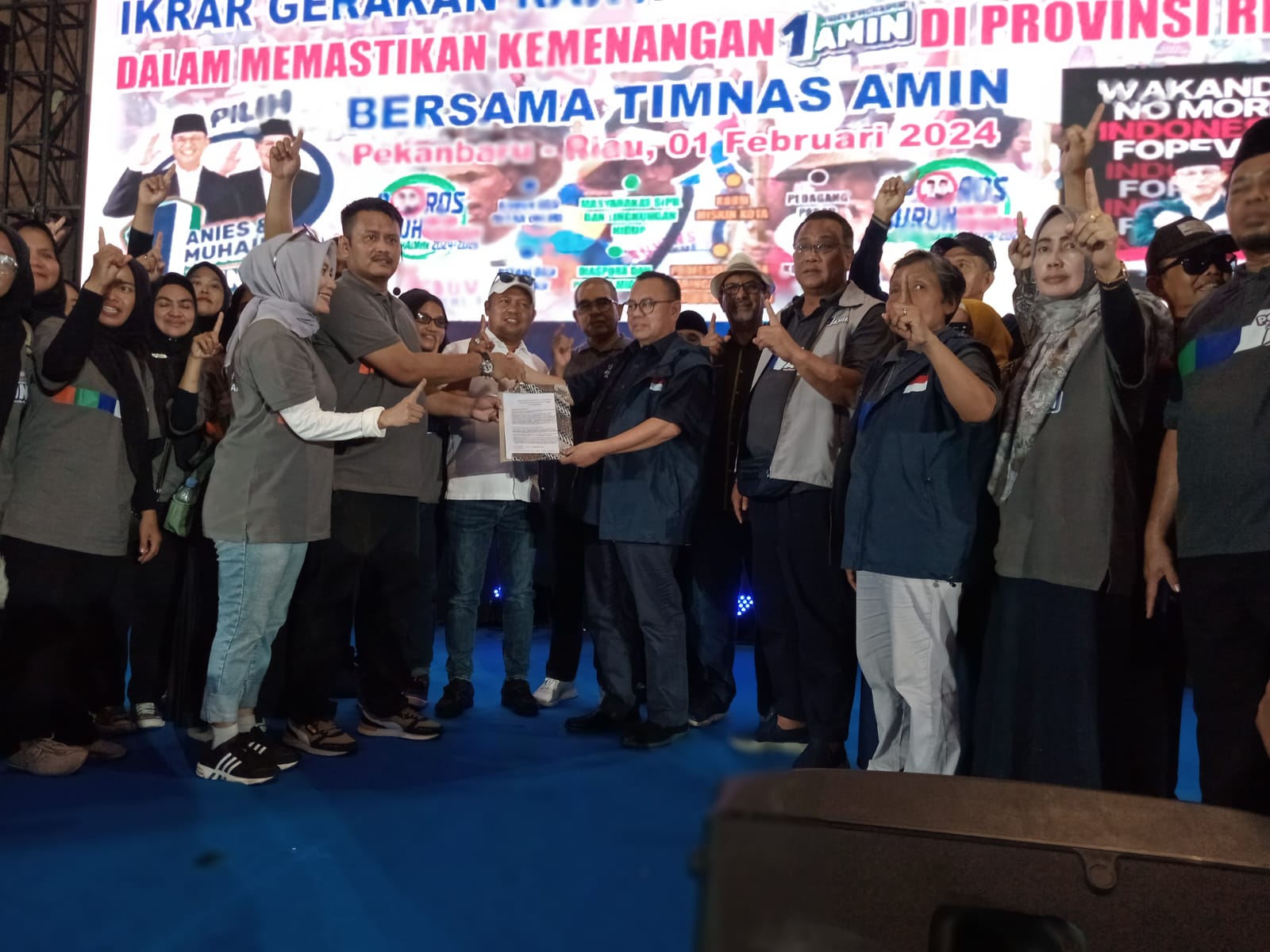 Gerakan Rakyat Untuk Perubahan Di Riau, Sudirman Said Berharap Presiden Jokowi Jaga Wibawa