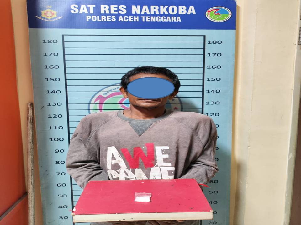 Satu Diduga Pengedar Narkoba Diringkus Personel Polres Agara