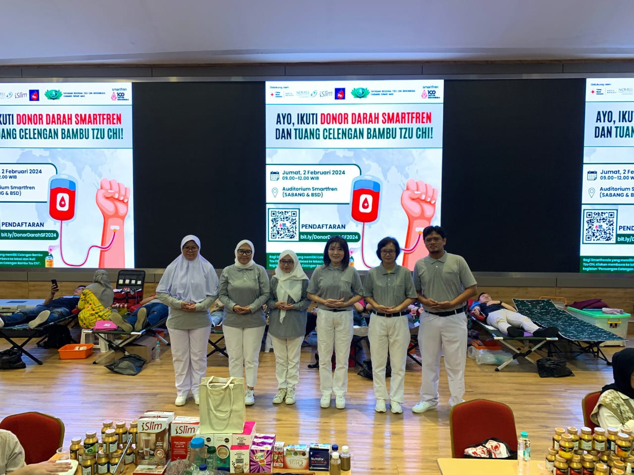 Smartfren Bersama Yayasan Buddha Tzu Chi Adakan Donor Darah