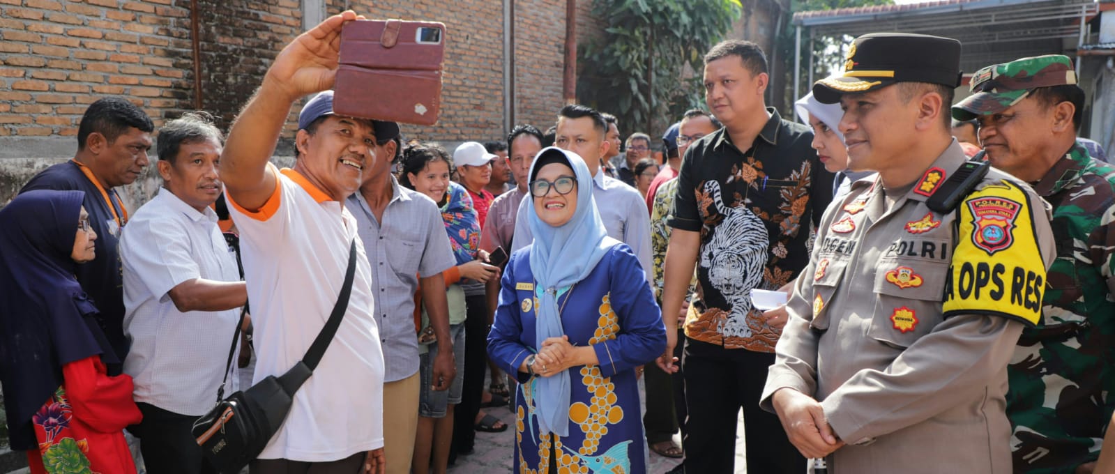 16.405 KPM Di P.Siantar Terima Bantuan CPP Beras