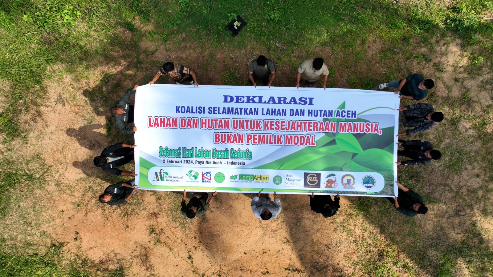 Pegiat Lingkungan Deklarasi Selamatkan Lahan Basah Dan Hutan Aceh