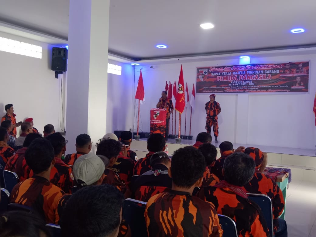 MPC Pemuda Pancasila Samosir Gelar Raker