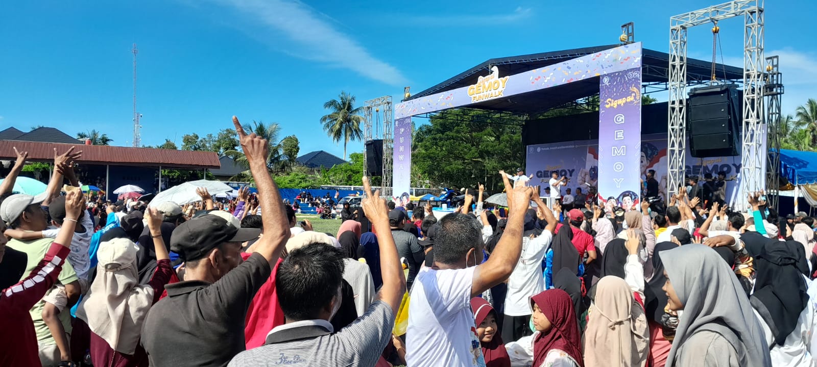 Ribuan Warga Abdya Ikuti Gemoy Fun Walk