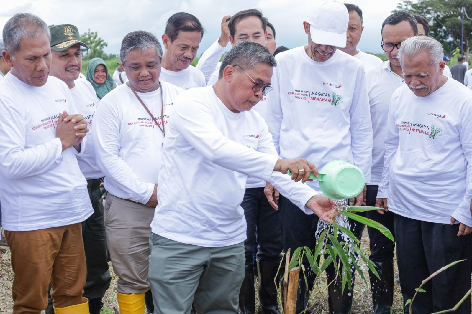 Penanaman Pohon Dan Pembangunan Kebun Raya Bambu Di Magetan Wujudkan Keberlanjutan Lingkungan