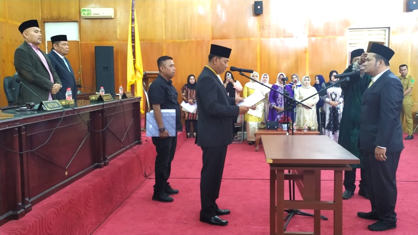 Suwandi Syahputra Harahap Dilantik Jadi Anggota DPRD Padangsidimpuan