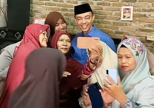 Bangkit Untuk Perubahan, Abdillah Rajut Tali Silaturrahim Dengan Masyarakat