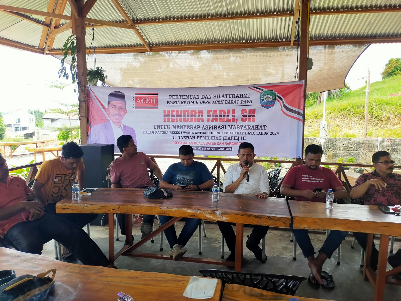 Hendra Fadhli Ajak Wartawan Abdya Kawal Pemilu