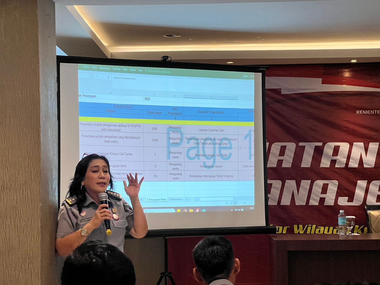 Penyusunan Manajemen Risiko Di Lingkungan Kanwil Kemenkumham Aceh