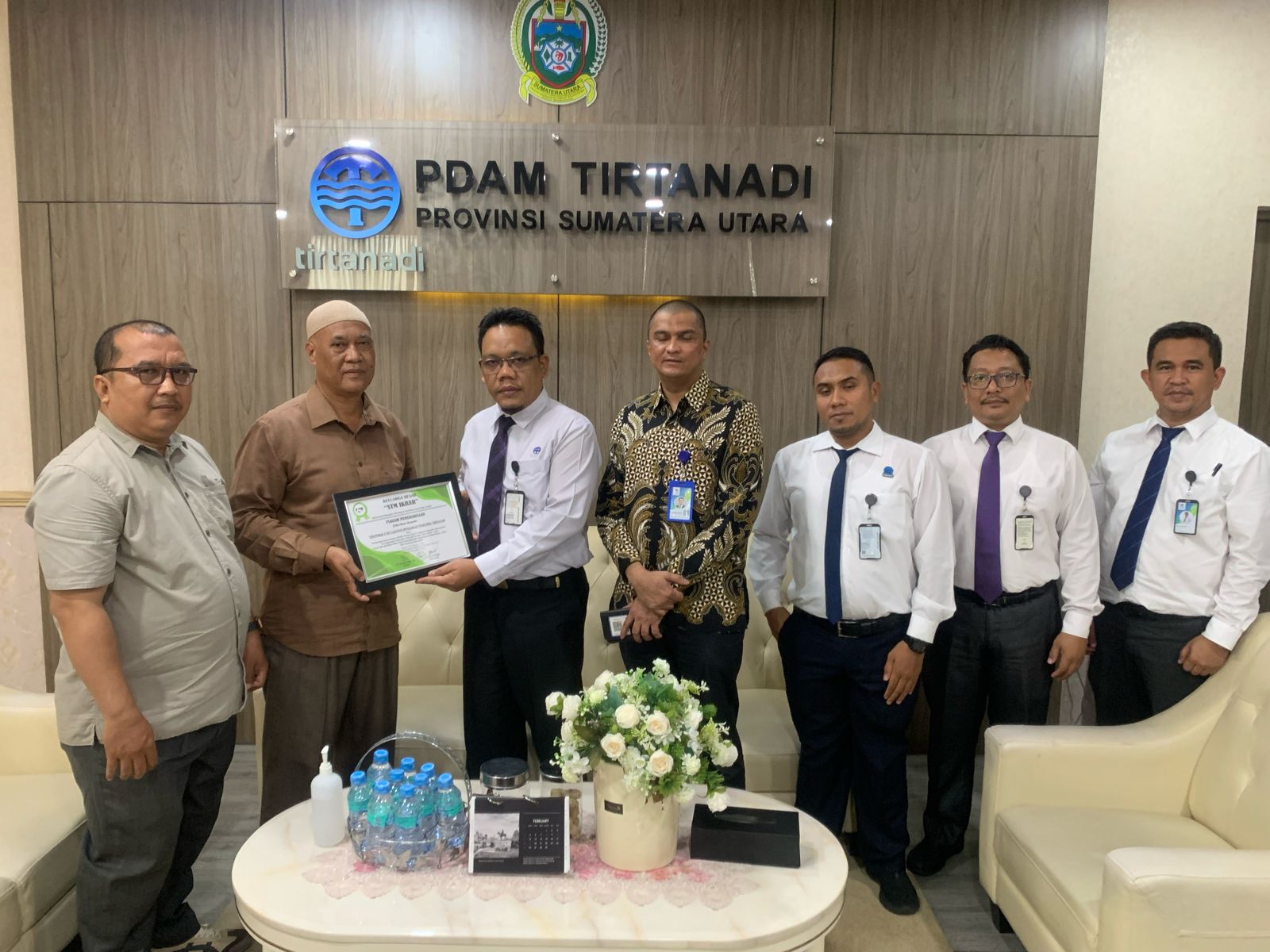 STM IKRAR Apresiasi Tim Pokja ULP Perumda Tirtanadi