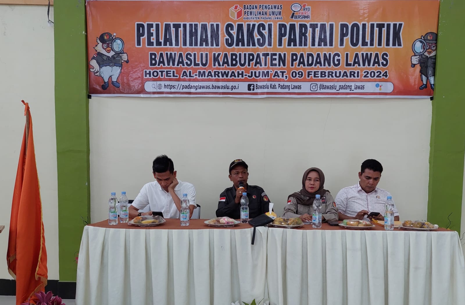 Bawaslu Palas Bekali Saksi Parpol Antisipasi Kecurangan Pemilu