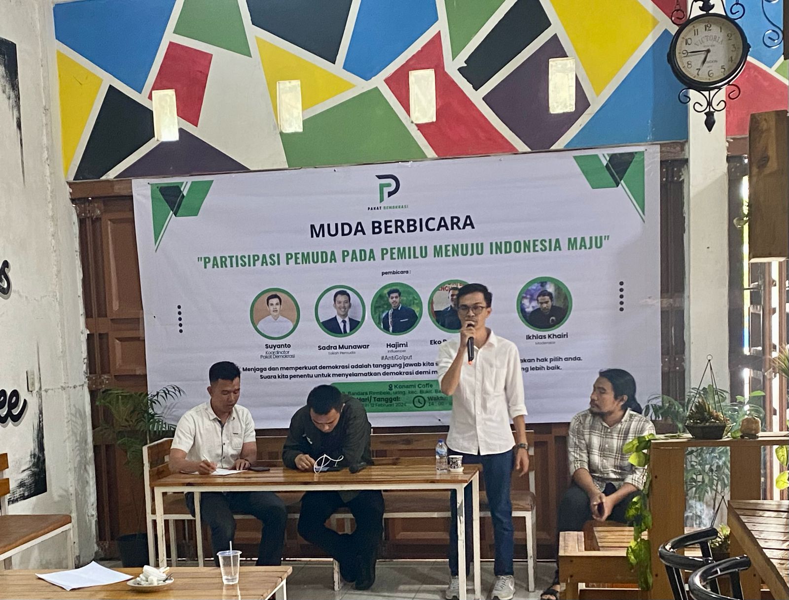 Pakat Demokrasi Gelar Diskusi Anti Golput Di Bener Meriah