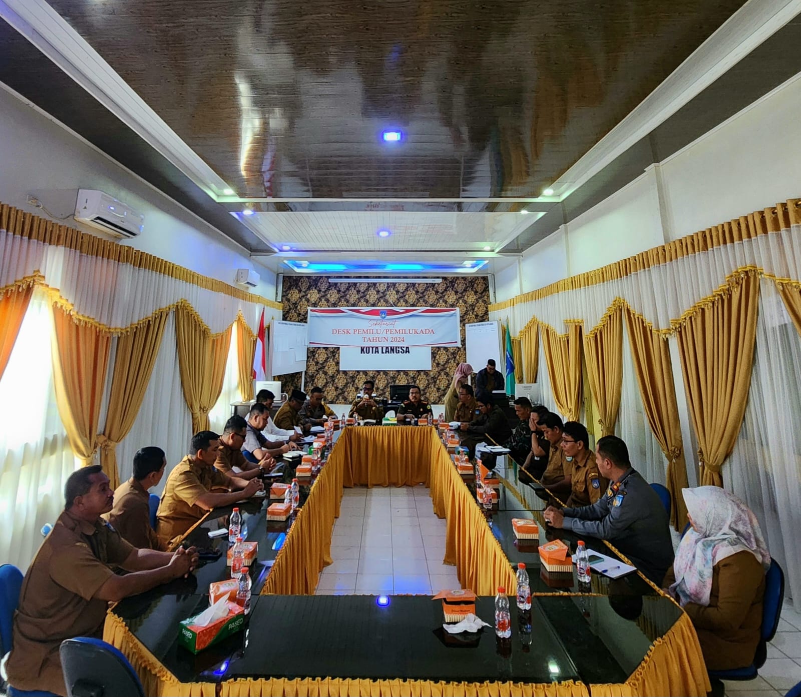 Pj Wali Kota Langsa Minta Pemilu Aman Dan Pastikan Tidak Golput
