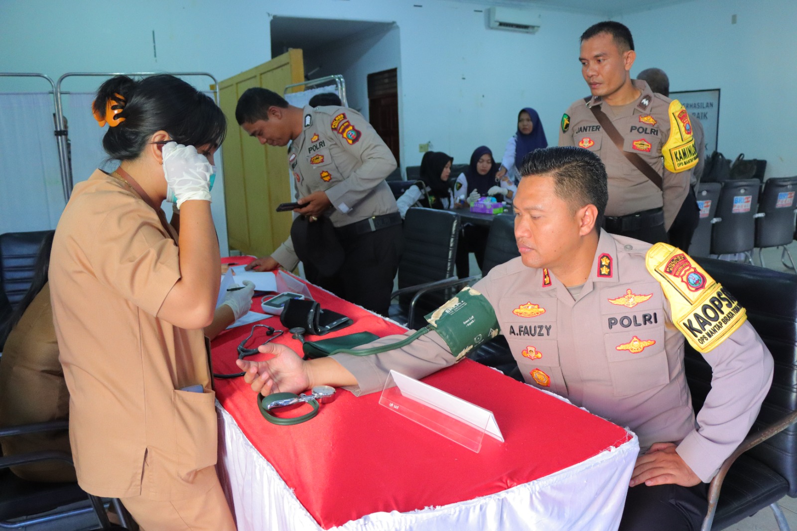 Pemberian Belkes Kepada Personel Pam TPS