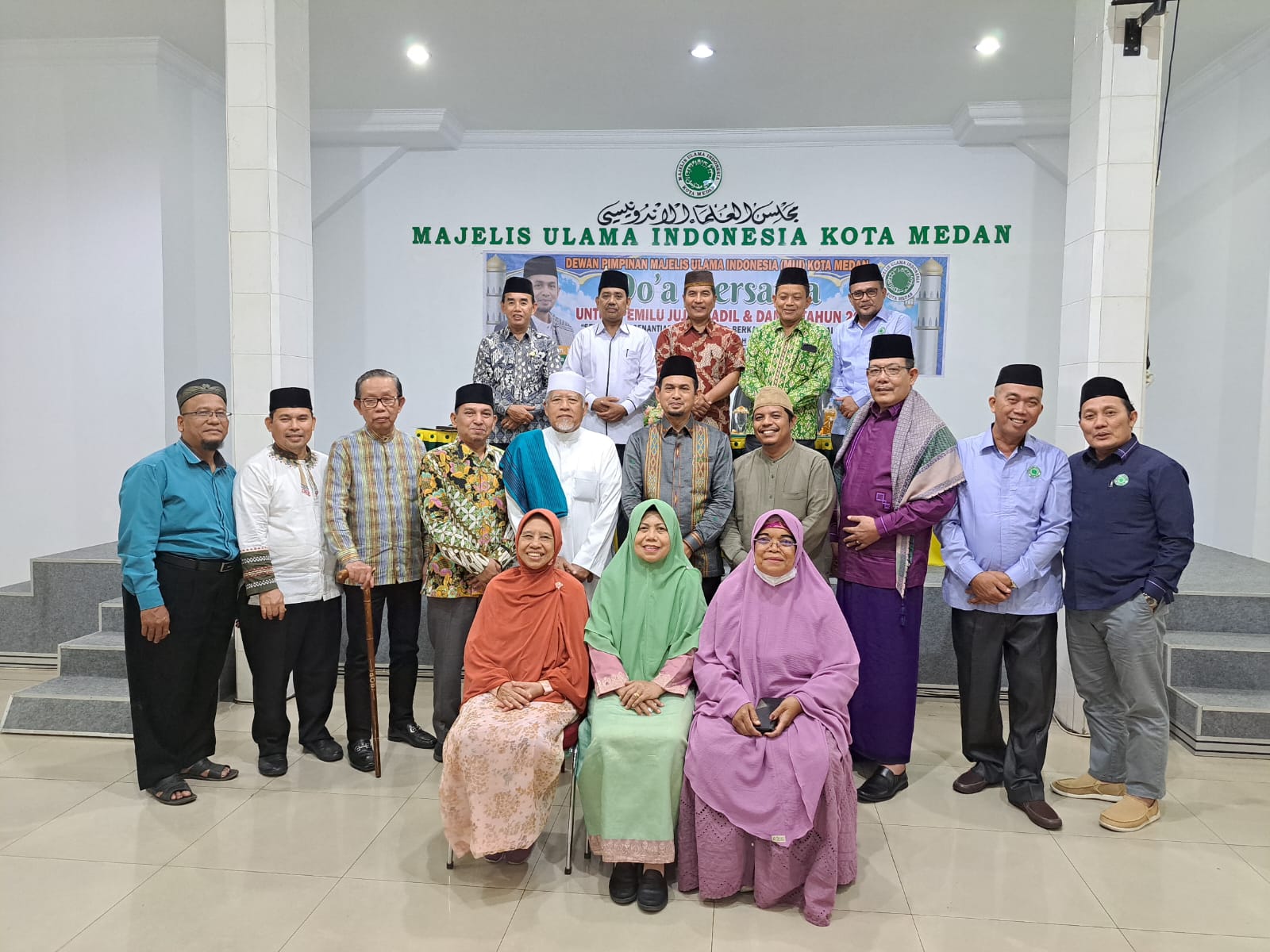 DP MUI Kota Medan Doa Bersama Untuk Pemilu 2024 Jurdil Dan Damai