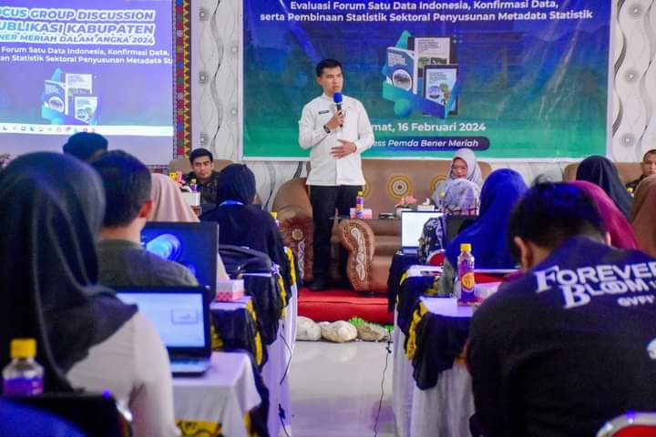 Pj. Sekda Bener Meriah: Data Akurat Penting Untuk Pembangunan Daerah