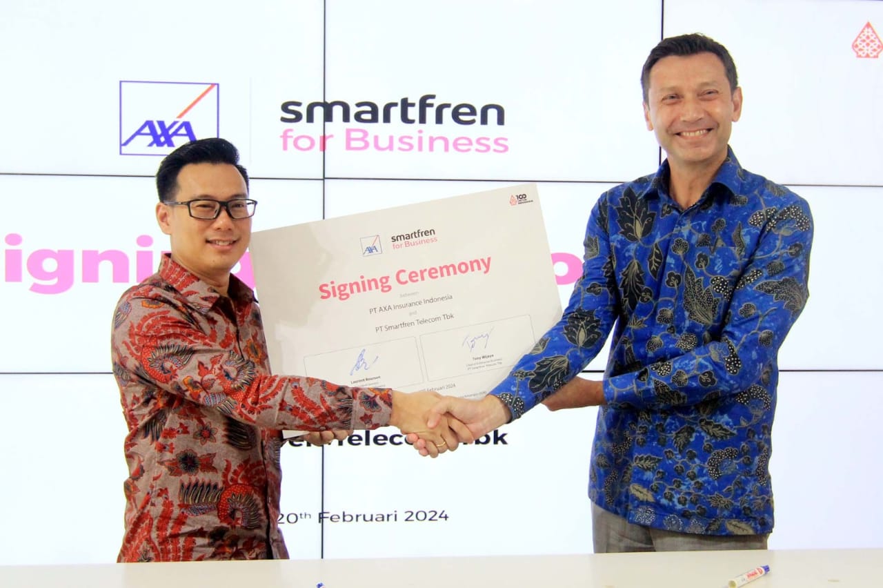 Kolaborasi Smartfren For Business Dan AXA Insurance Dukung Pertumbuhan UKM