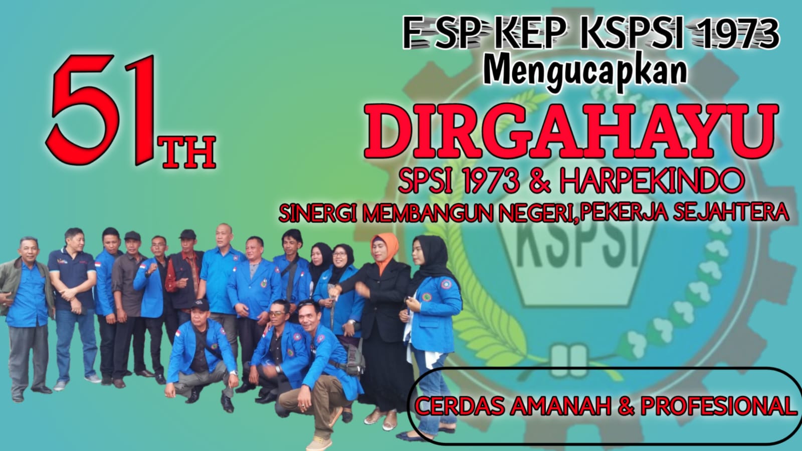 Peringati Harpekindo, Serta Ginting: KSPSI 1973 Harus Solid Dan Bermanfaat