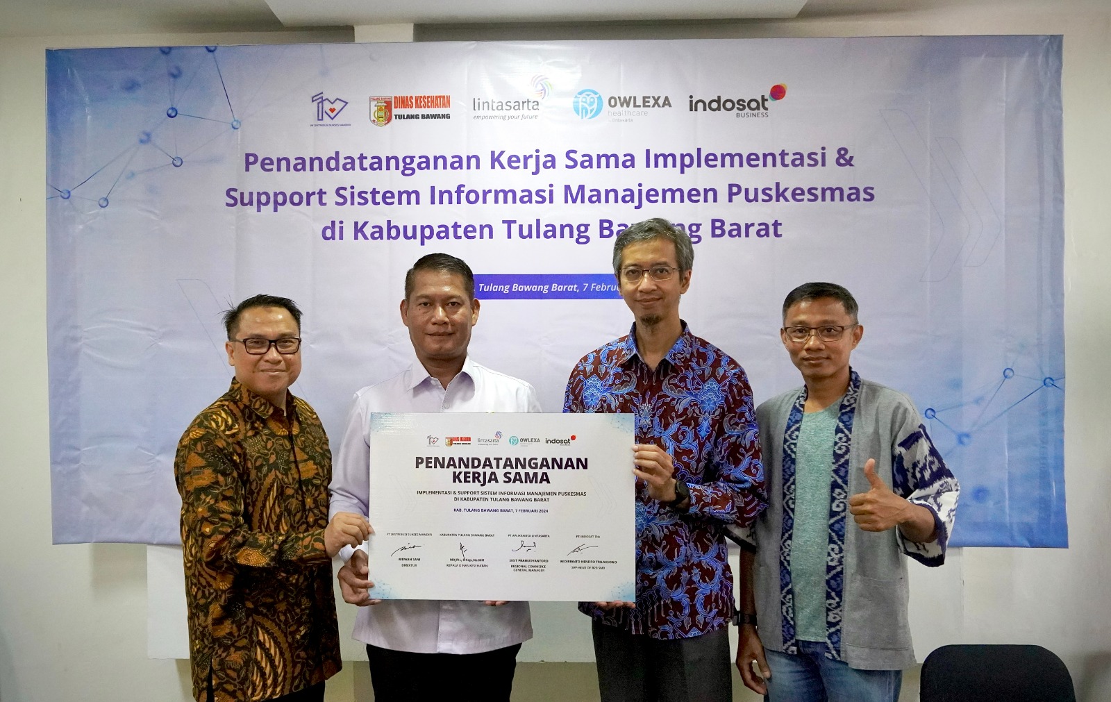 Indosat Dukung Implementasi Digitalisasi Faskes Di Lampung