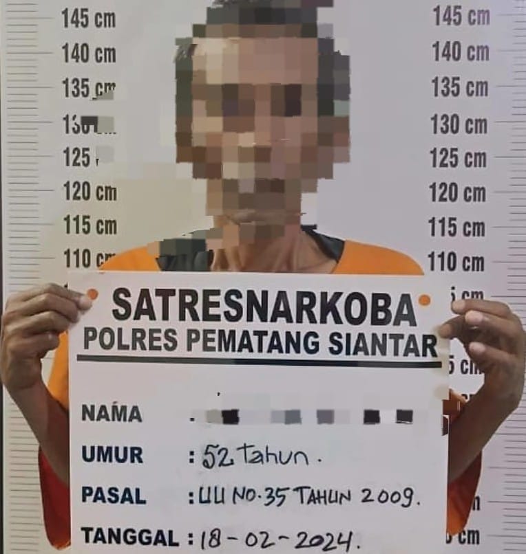 Miliki Sabu, Residivis Narkotika Kembali Tertangkap Polres Pematangsiantar
