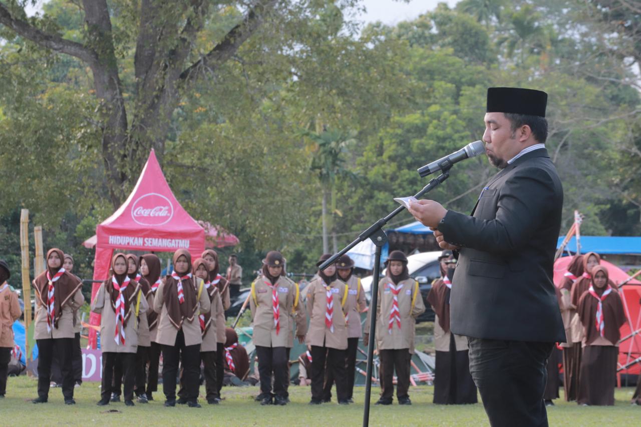 Pj Bupati Aceh Besar: Aplikasikan Semboyan Pramuka